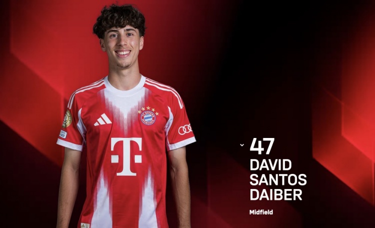 hth官网入口-记者：19岁中场戴伯尔接近与拜仁续约，球员今夏可能被外租